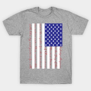 Pledge of Allegiance Flag T-Shirt